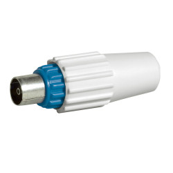 FICHE TELEVISION COAXIALE NORMALISEE MALE  9,52MM