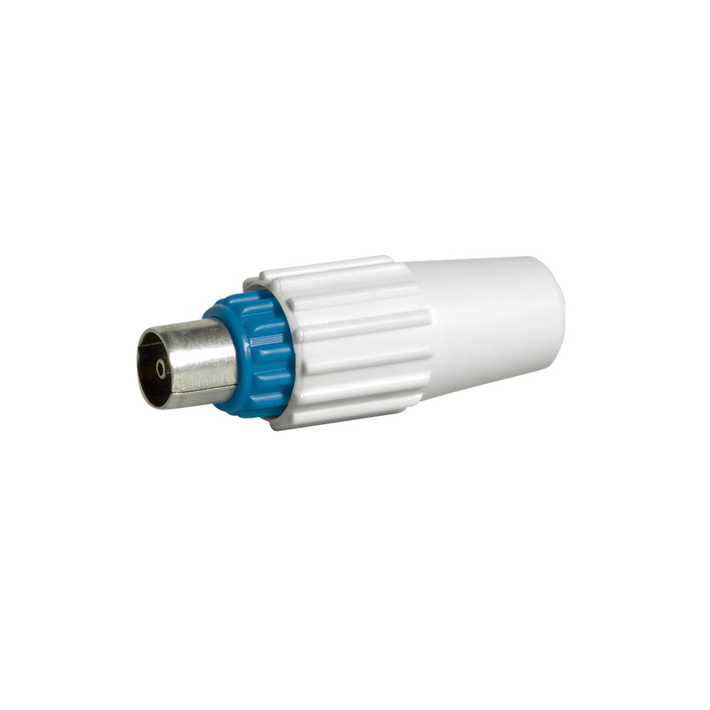FICHE TELEVISION COAXIALE NORMALISEE MALE  9,52MM