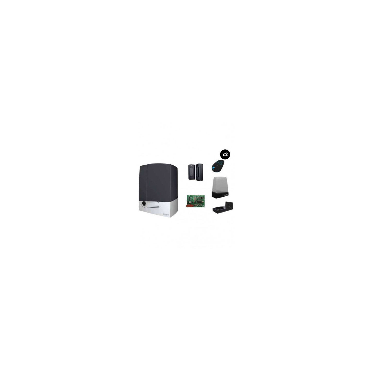 AUTOMATISME COULISSANT KIT BXV 24V PORTAILS COULISSANTS JUSQU'400KG