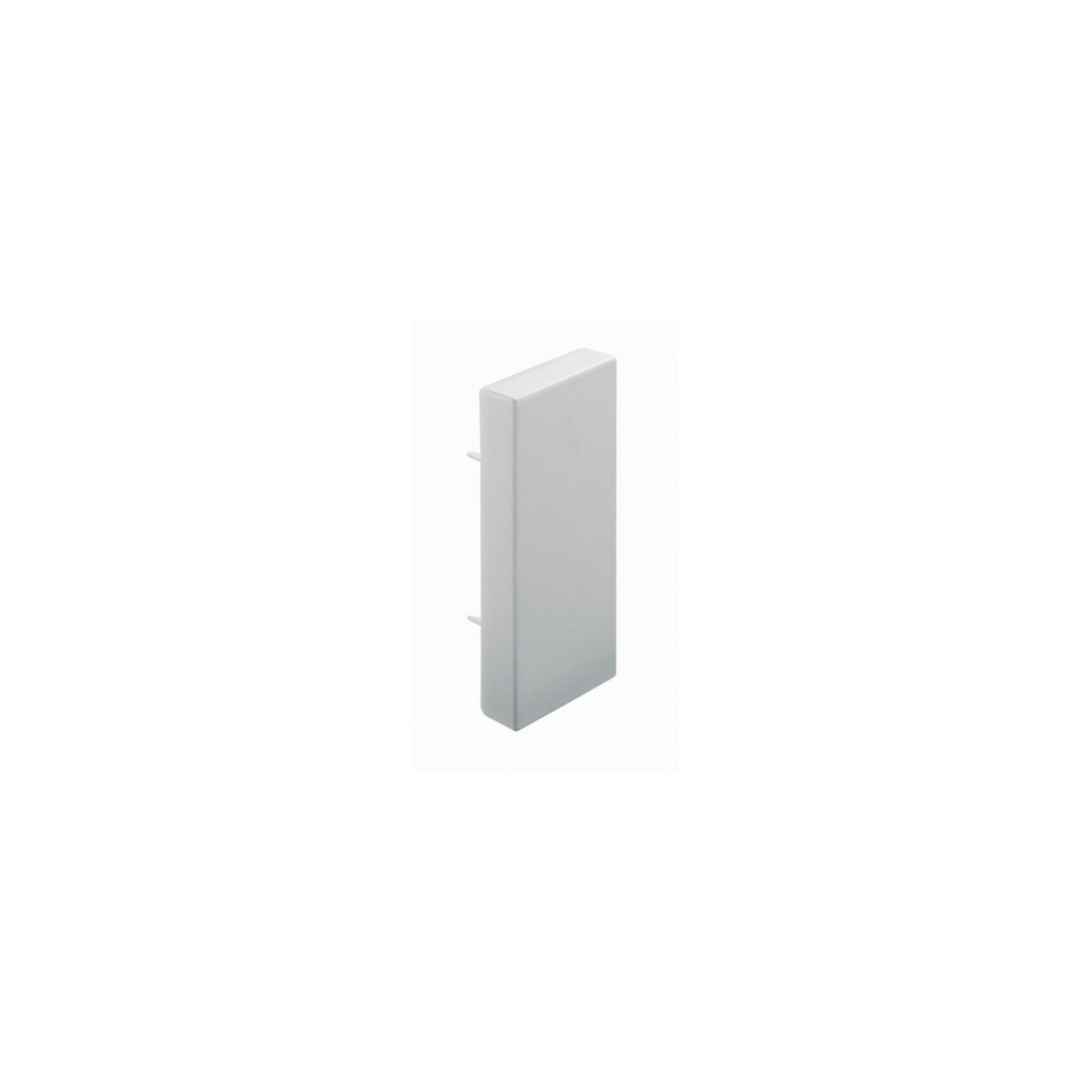 GOULOTTE DISTRIBUTION VIADIS 90X40MM-FOND+COUVERCLE-1 COMPART-LONGUEUR 2M-GRIS