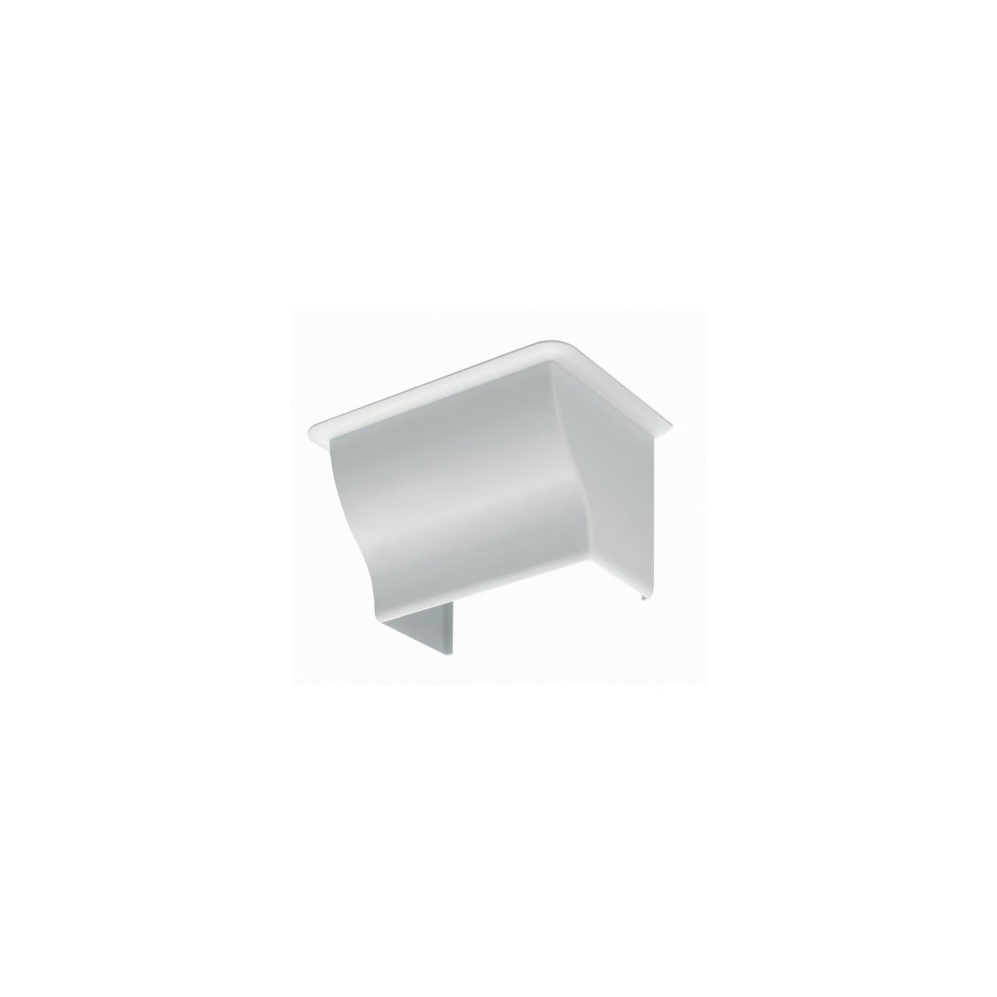 GOULOTTE DISTRIBUTION VIADIS 90X60MM-FOND+COUVERCLE-1 COMPART-LONGUEUR 2M-GRIS